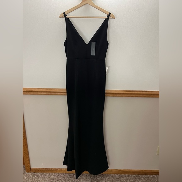 NWT Lulus Melora Black Sleeveless Maxi Dress size medium Retails $99 - Picture 4 of 8